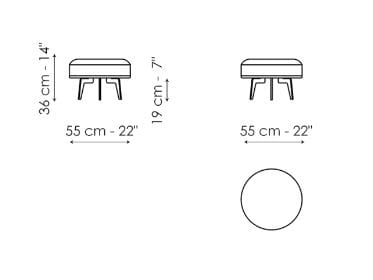 Тканевое кресло с подлокотниками BONALDO Lovy ARCH-00075005 - Вид №4