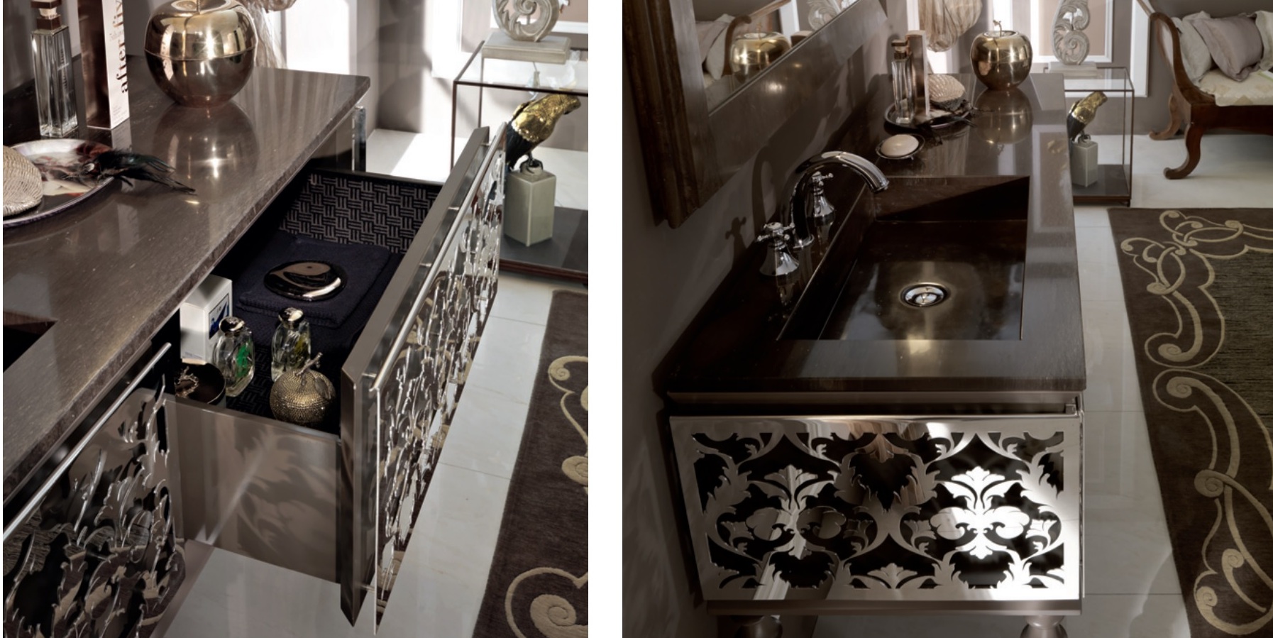 Комплект мебели Doll Damasco 144 из ценных пород дерева Ypsilon №1 YGD144 - Вид №3