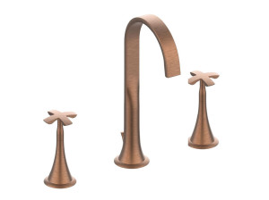 Высокий смеситель для раковины с раздельными розетками