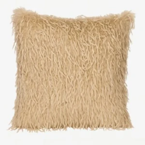 Декоративная подушка LINEN WAY Перья 45×45 см бежевая 89401841