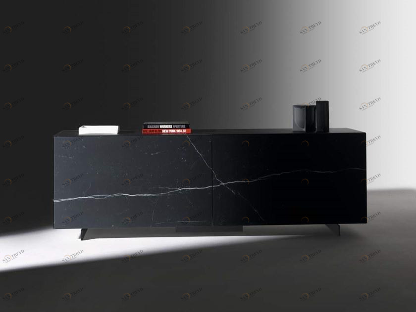 Lago Буфет стеклянный с раздвижными дверцами sun-id-1354550