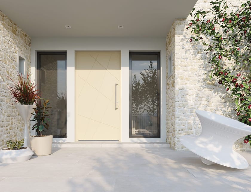 Входная дверь из ПВХ D&V Serramenti PLANE ARCH-00140020