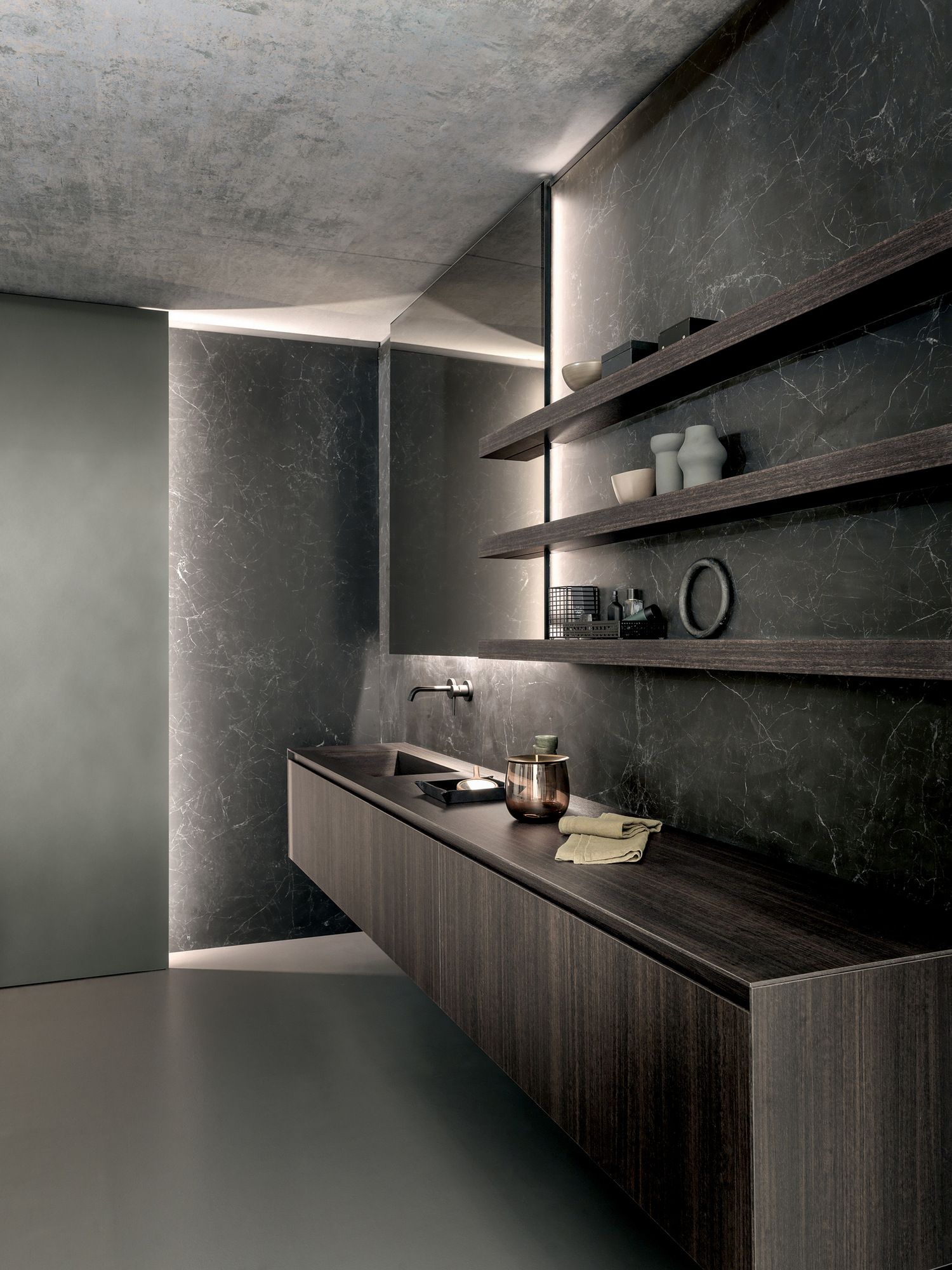 Мебель для ванной комнаты из ламината MODULNOVA Skill ARCH-00130374 - Вид №1