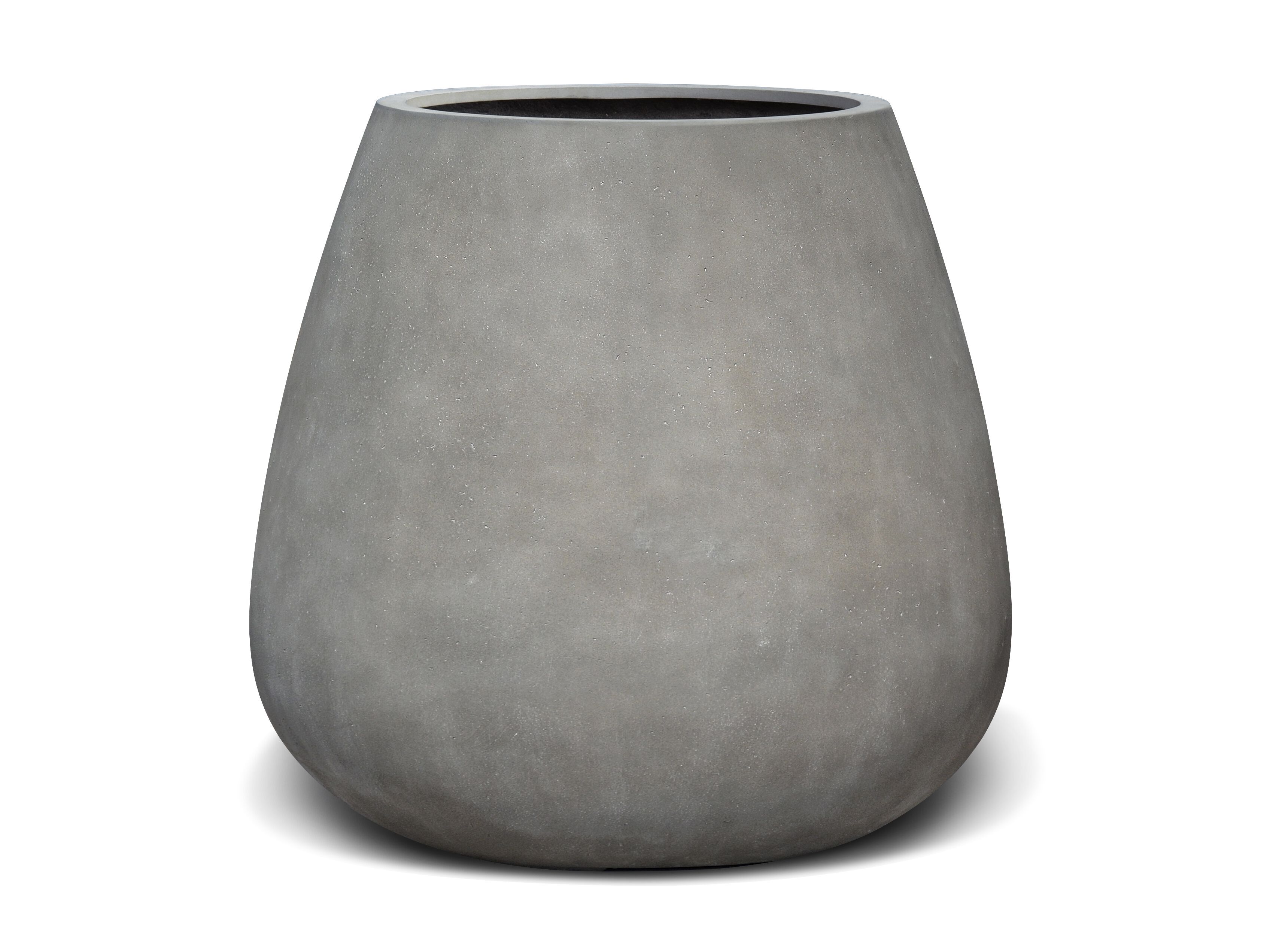 Садовый горшок из волокнистой глины PAOLELLI GARDEN Натуральный цвет бетонной поверхности ARCH-00114189 - Вид №1