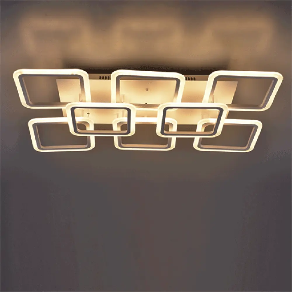 Люстра потолочная светодиодная Escada 10204/8LED 155W с пультом управления, 36 м², регулируемый белый свет, цвет белый 88294289 STLM-2022897  - Вид №1