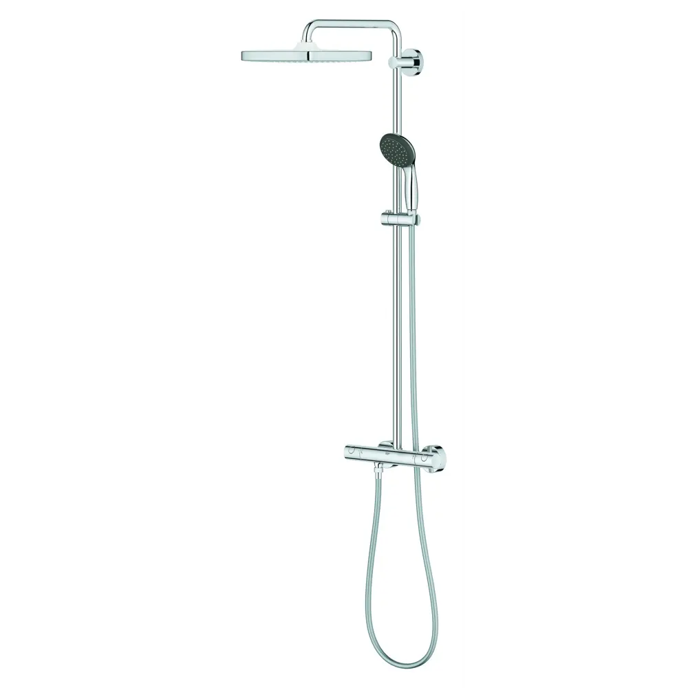 Душевая стойка Grohe Vitalio Start 2 режима с термостатом 83396638 STLM-2144682  - Вид №3