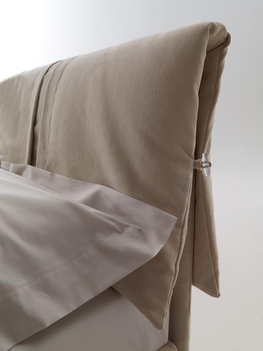 Flexstyle Двуспальная кровать из ткани с мягким изголовьем sun-id-1344774 - Вид №3