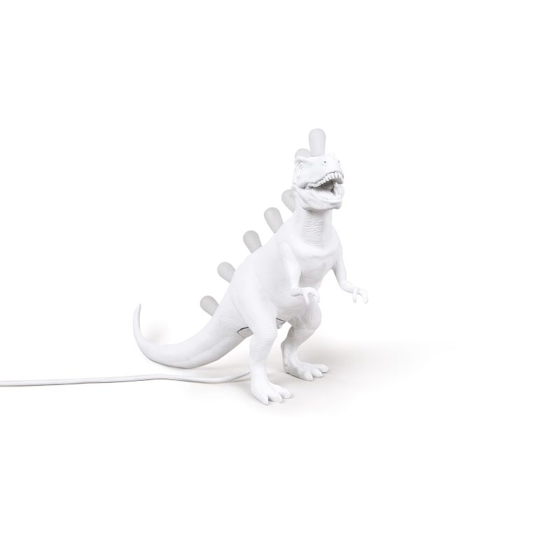 Настольная лампа белая 33,5х39 см T-Rex 14783 SELETTI ЖИВОТНЫЕ 00-3882457 Белый - Вид №2
