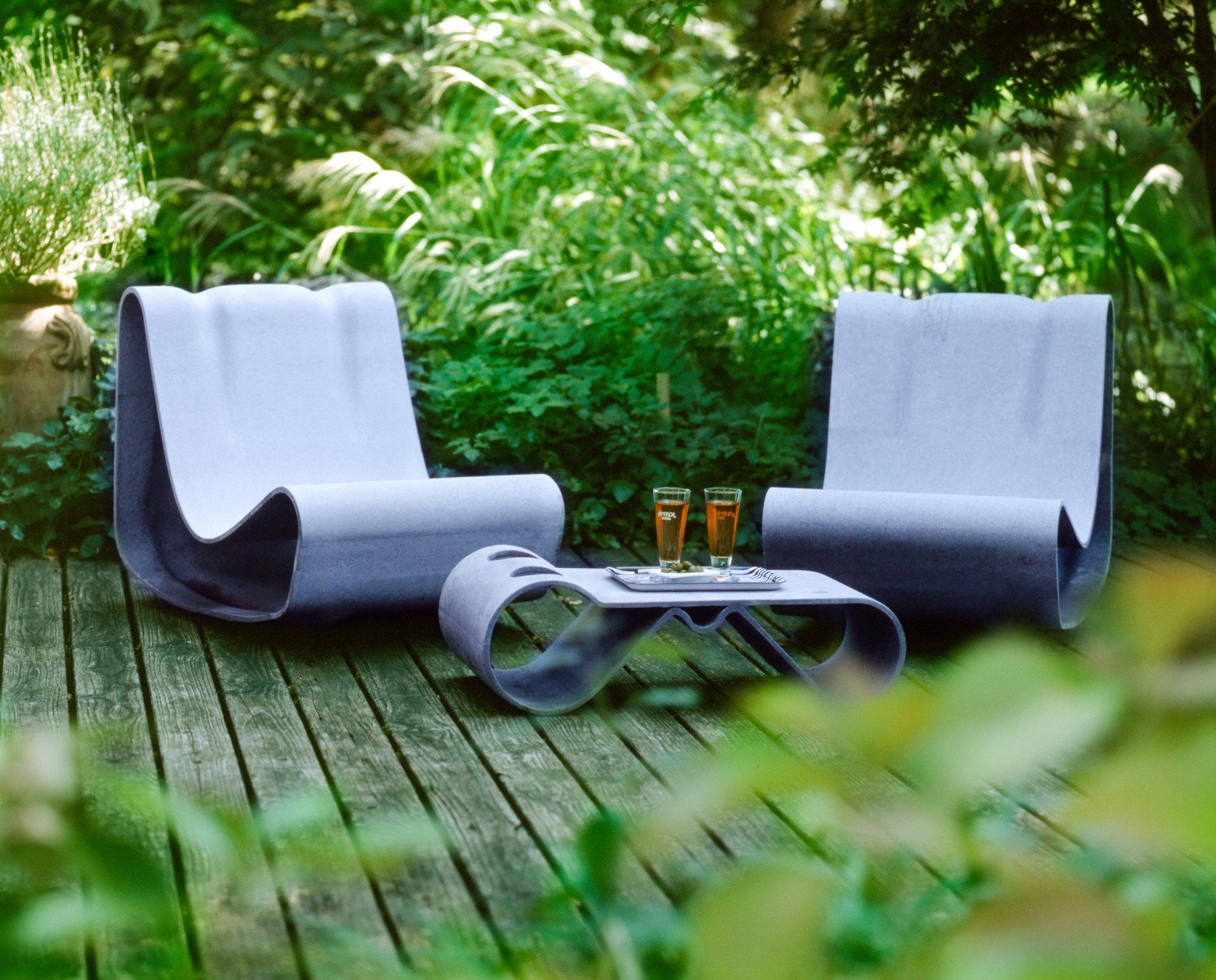 Бетонное садовое кресло SWISSPEARL дизайн ARCH-00114173 - Вид №20