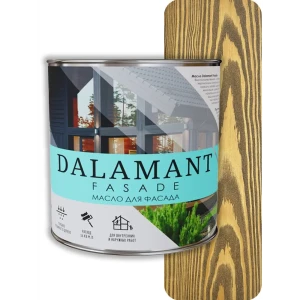 91951369 Масло для фасада Dalamant Fasade матовое цвет орех 2 л STLM-1489293