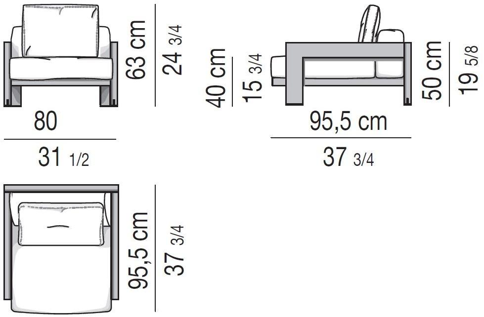 Minotti Кресло Alison sun-id-1478401 - Вид №3