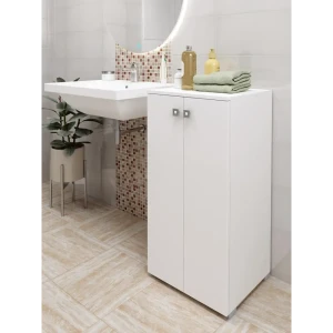 91838863 Шкаф подвесной Santrek Виола 316047 40x83.6см цвет белый STLM-1438138