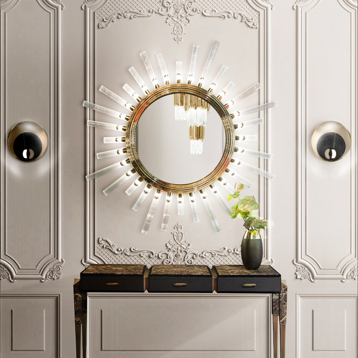 Зеркала MAJESTIC XL Covethouse LUXXU  - Вид №1