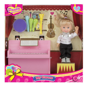 MC23048c Игровой набор "Я - профессионал" учитель музыки Paula