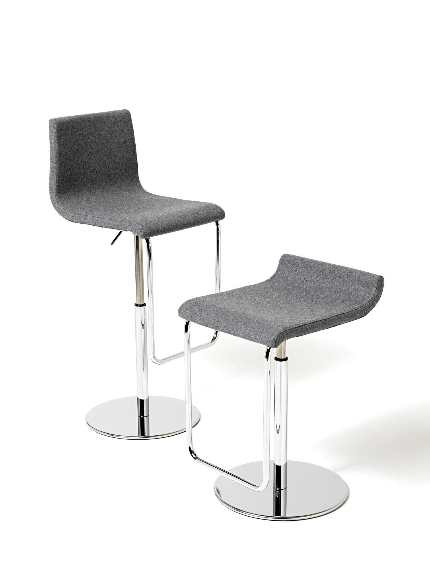 Регулируемый по высоте тканевый стул с подставкой для ног Diemme PRINCE ARCH-00148205 - Вид №2