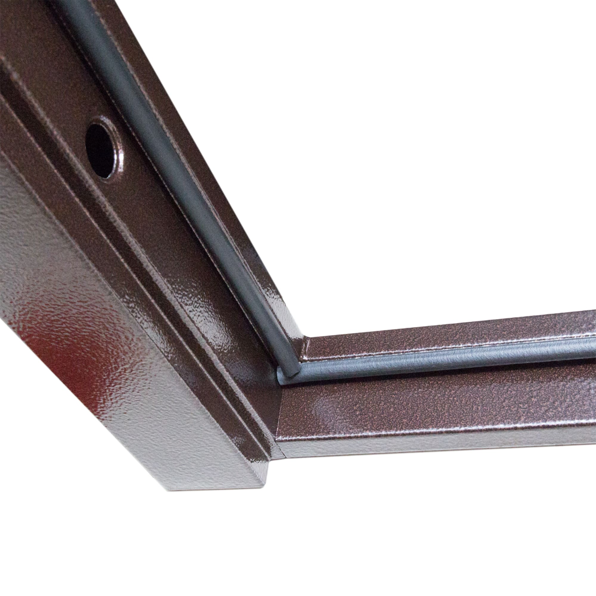 82133063 Дверь входная металлическая Йошкар, 960 мм, левая, цвет венге Santreyd  - Вид №7