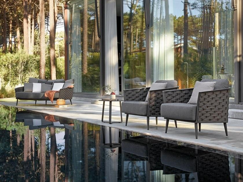 MANUTTI Веревочное садовое кресло с подлокотниками Cascade sun-id-1505405 - Вид №2