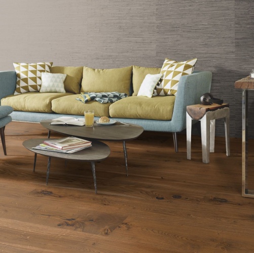 Инженерная доска Boen Chalet Antique Дуб Натур (Гладкая) 2000-4000х250 мм 2100410026 - Вид №1