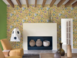 Обои с цветочными мотивами