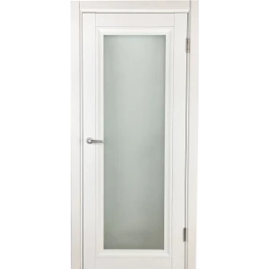 Комплект двери Нобиле со стеклом 70x200 см полипропилен белый без доборов 89430334 STLM-2028280