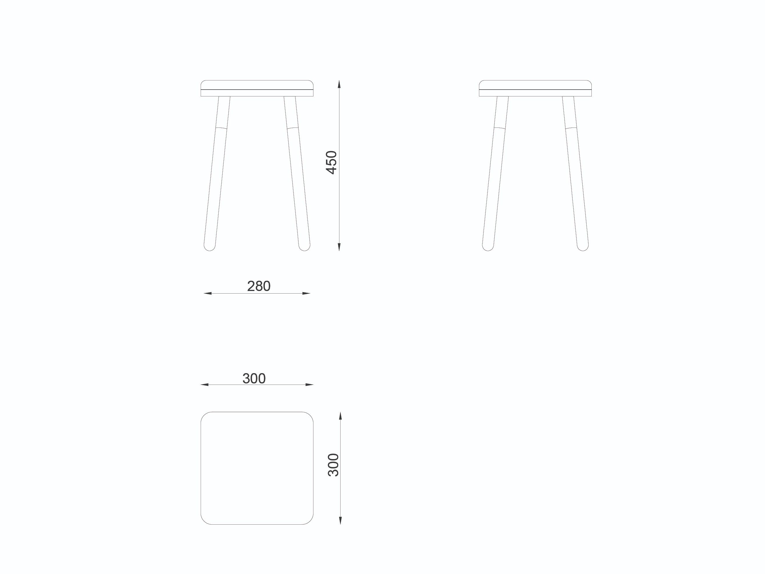 Низкий стул с мягким сиденьем Askia ARCH-00132588 - Вид №6