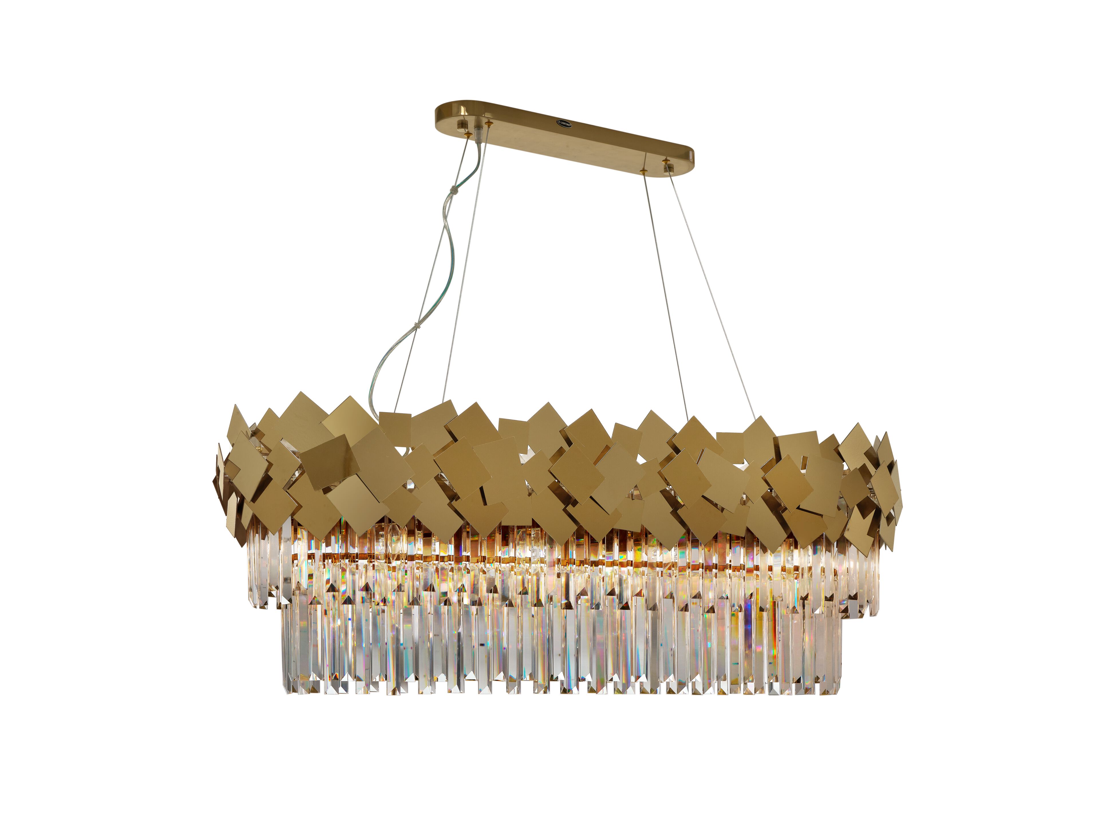 Подвесной светильник из нержавеющей стали с кристаллами K-Lighting Hemera ARCH-00025063