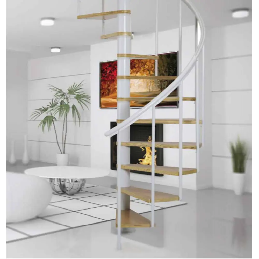 Лестница винтовая Калгари белая 120 ТДВ STLM-2152751 - Вид №1