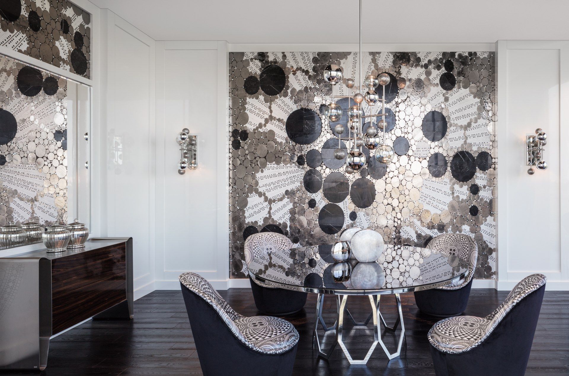 Круглый мраморный стол Sicis Fluxus ARCH-00037507 - Вид №2