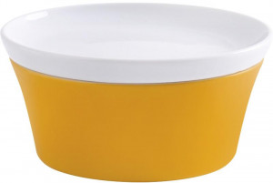 32B195A72767C MG1 Волшебная ручка кухня суфле-форма с крышкой 14 см оранжевой желтой Kahla-porzellan