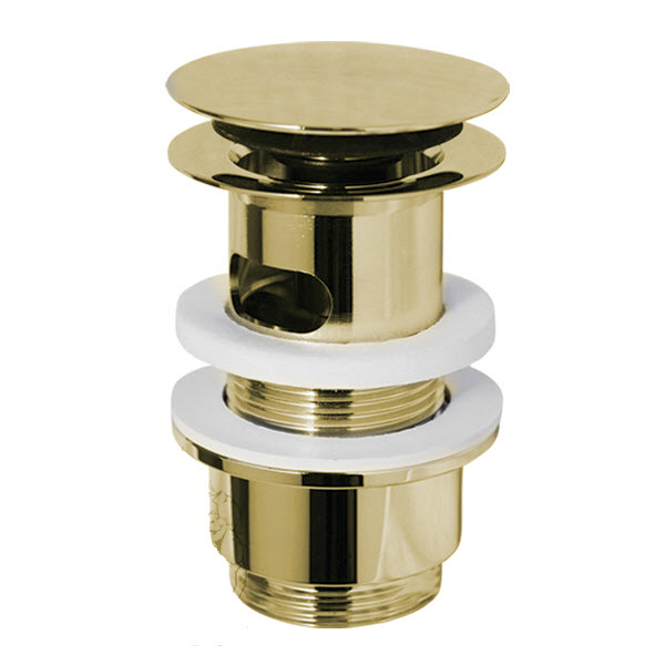 Донный клапан MIGLIORE с переливом ML.RIC-10.106.BR - бронза, 'клик-клак'  - Вид №2