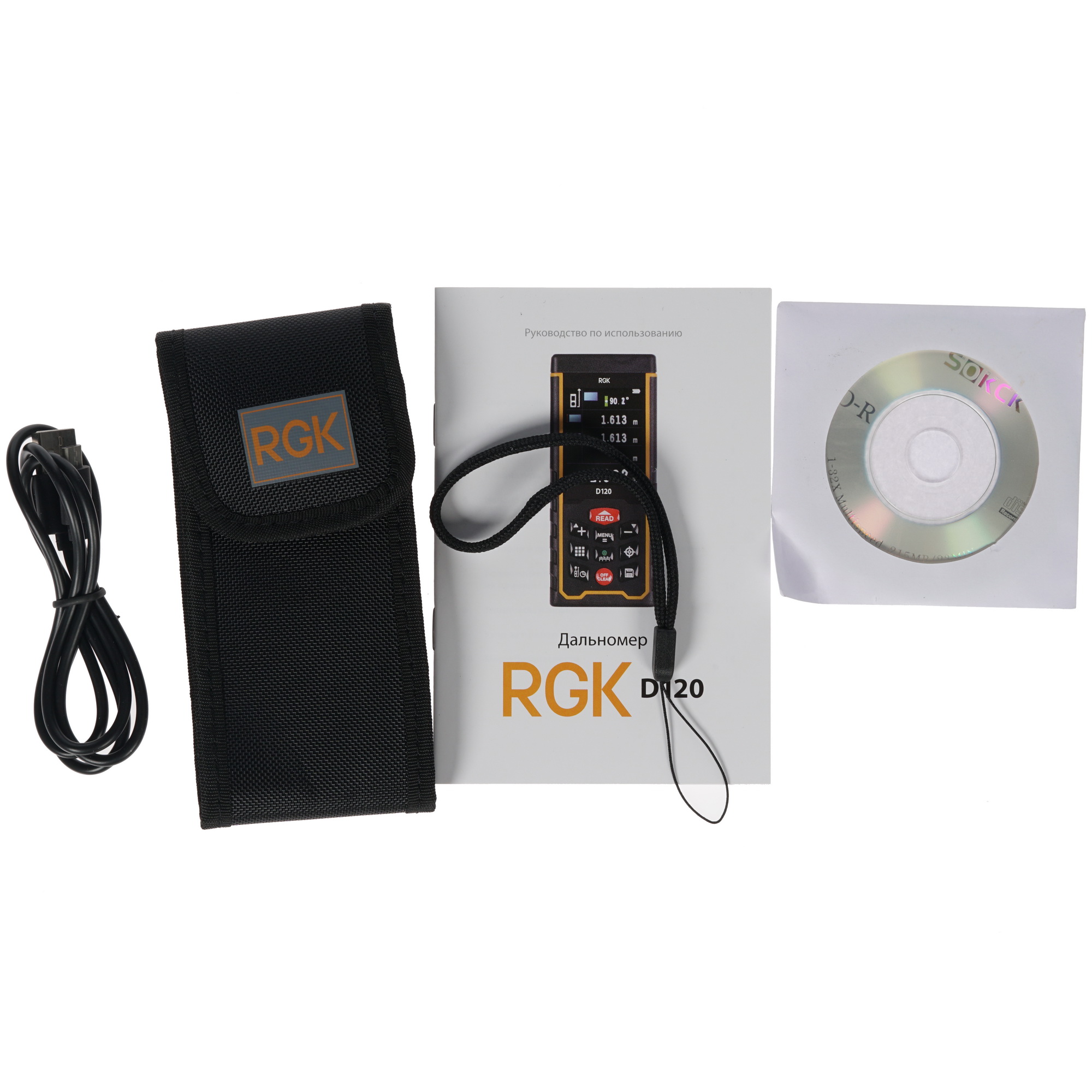 Лазерный дальномер RGK D120 1080265 STDN-0009919 - Вид №5