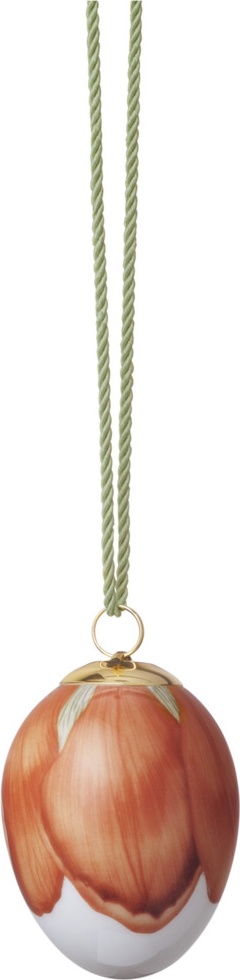 10652393 Royal Copenhagen Яйцо пасхальное Royal Copenhagen "Лепестки айвы" 6см Фарфор 