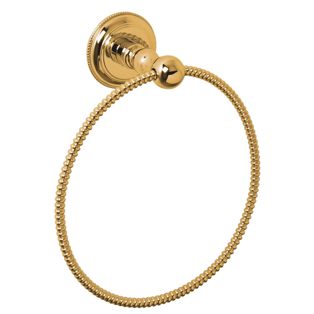 C37-510 C37-510 Кольцо для полотенца настенное АЛИЗЕ ПЕРЛЕ Cristal & Bronze ALIZÉ PERLÉ  - Вид №1