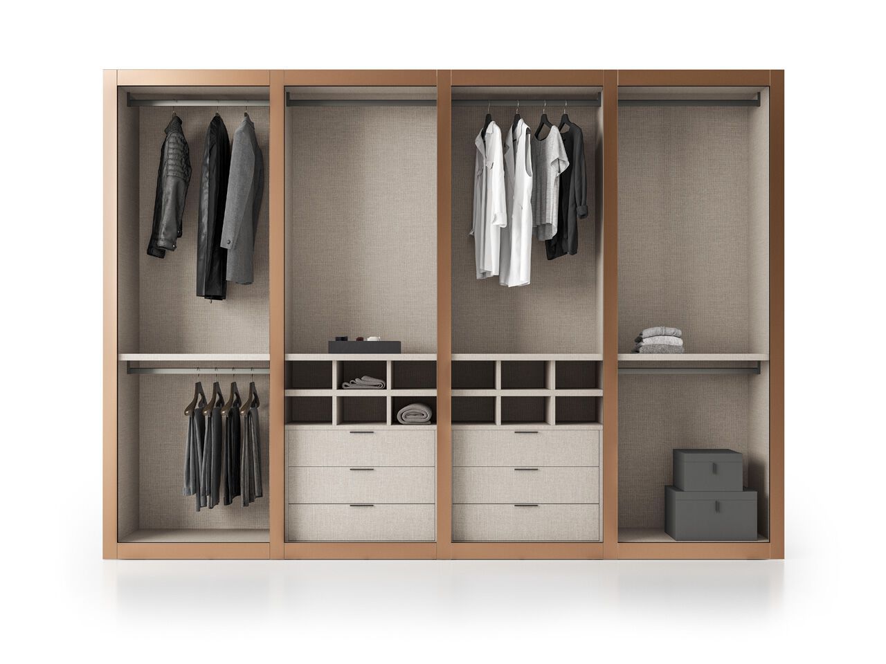 Деревянная секционная гардеробная Santalucia Mobili BOLD ARCH-00148722