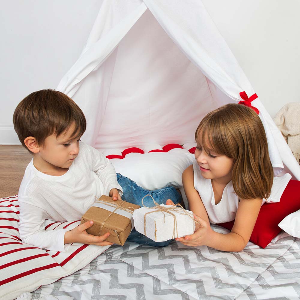 Игровой коврик стеганый Grey Zigzag VAMVIGVAM GREY ZIGZAG 281595 Белый;серый Santreyd  - Вид №1