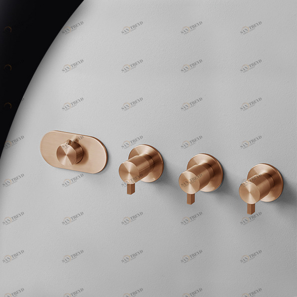 Термостат для душа карбон TOOX Radomonte TXQ56R