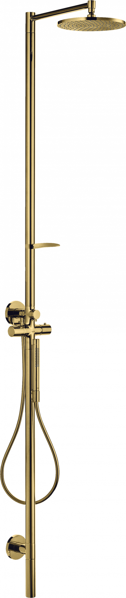 10912990 Душевая стойка с термостатом и верхним душем 240 1jet AXOR STARCK