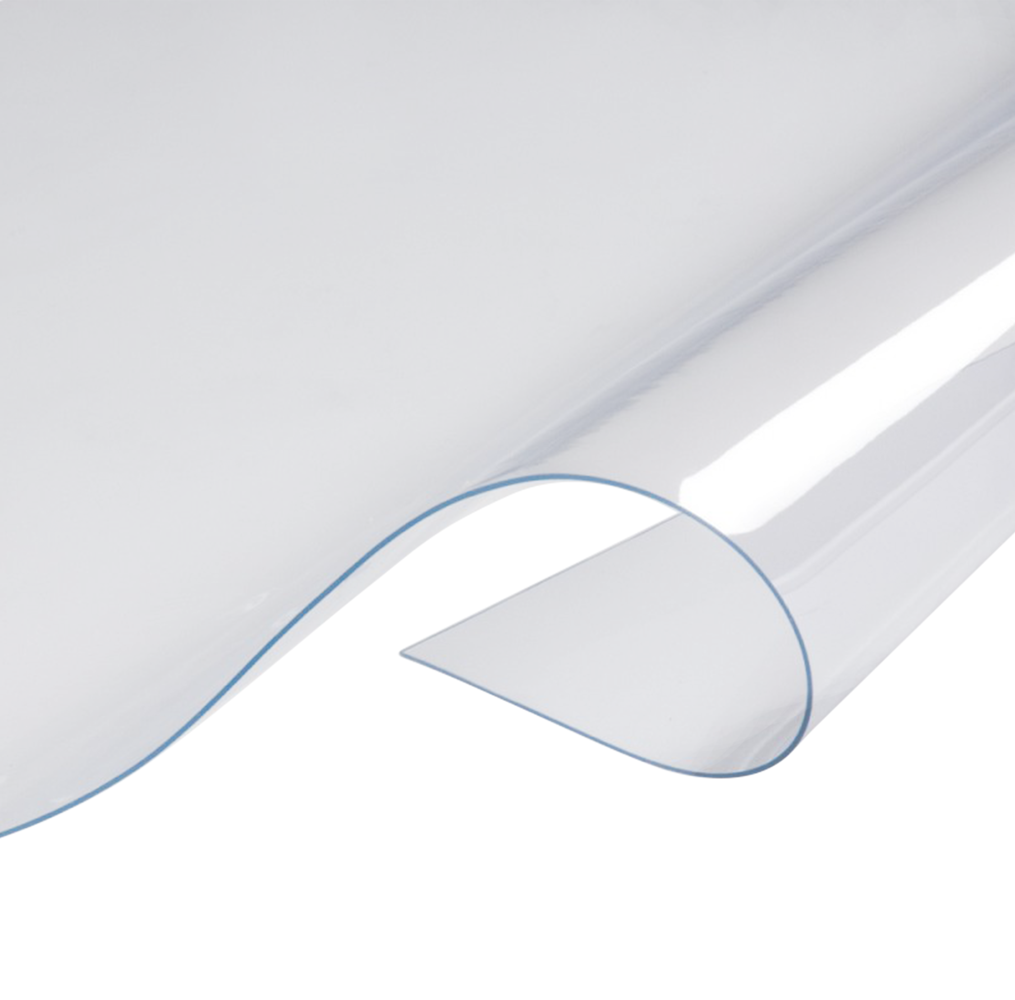 84573264 Скатерть термоустойчивая прямоугольная 0.8 мм 80x120 см, цвет прозрачный Жидкое стекло STLM-0052016 Santreyd  - Вид №1