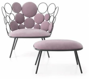 Saba Italia Садовое кресло из железа и ткани Grace