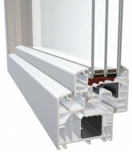 Diquigiovanni Окно ПВХ с тройным остеклением Dqg 85