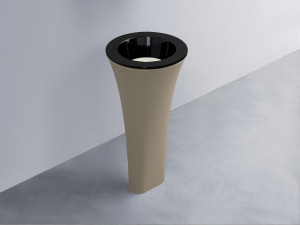 AMLA45-N+AMPILT-TL+AMCOLT-AV Раковина Amedeo Tondo отдельностоящая cielo Enjoy + Amedeo