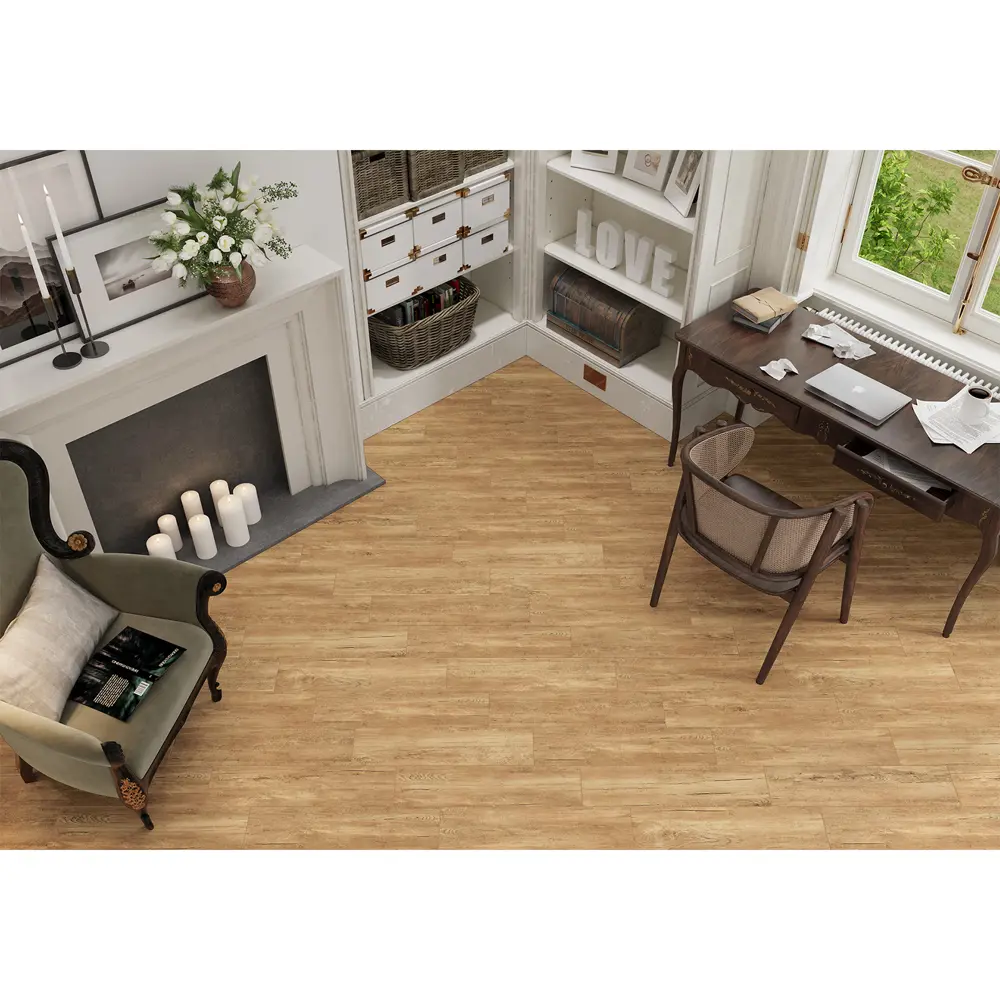 Глазурованный керамогранит Alma Ceramica Shanti 40 15.1x60.2 см 1.82 м² матовый цвет бежевый STLM-2019221