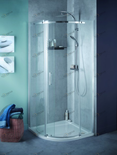 E22R90R-GA 1/4 круга с 1 раздвижной дверью Jacobdelafon CONTRA Santreyd