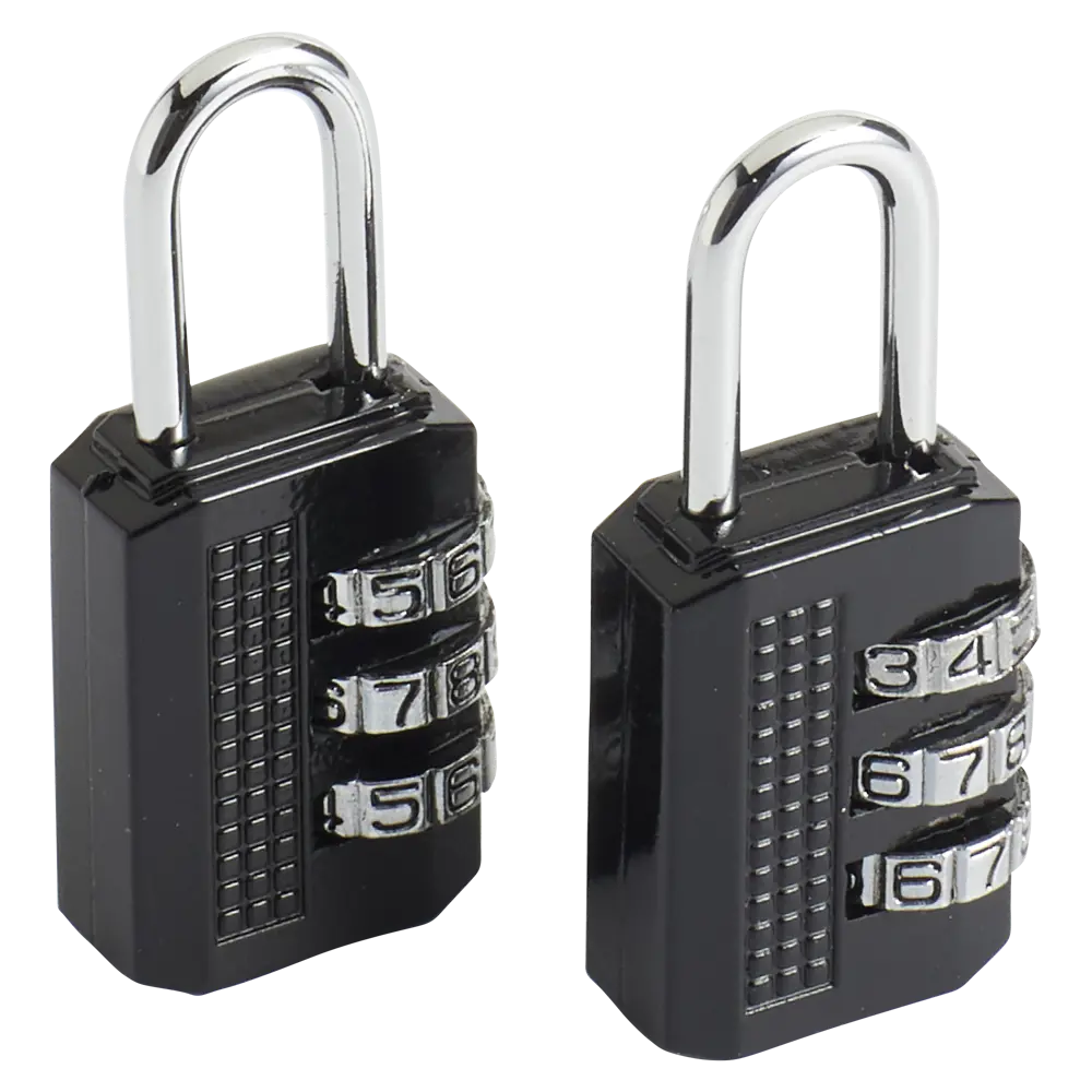 Замок кодовый Standers, 22 мм, ЦАМ/сталь, 2 шт. 82247301 STLM-2136057 