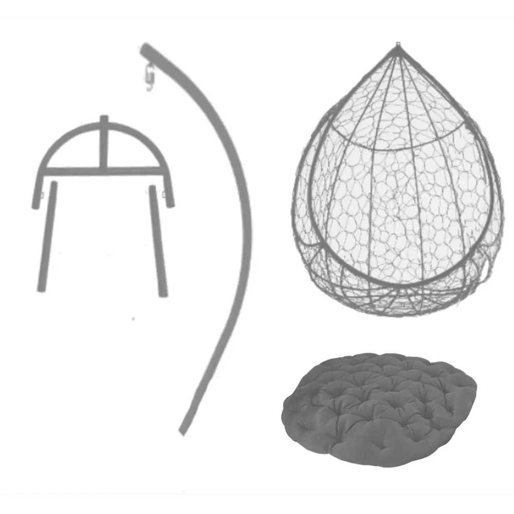 Подвесное кресло Веста с опорой 82280222 STLM-2205518 Santreyd ТСО-44 - Вид №12