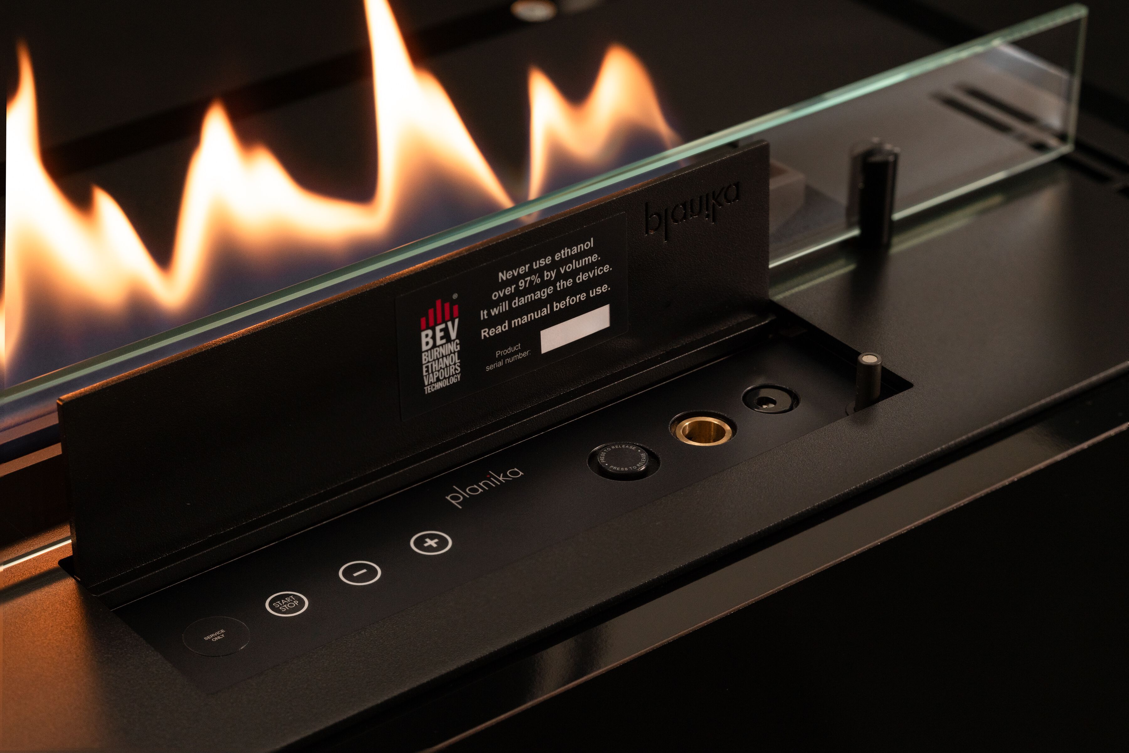 Встроенный камин на биоэтаноле Planika PRIMEFIRE 2.0 ARCH-00058393 - Вид №8