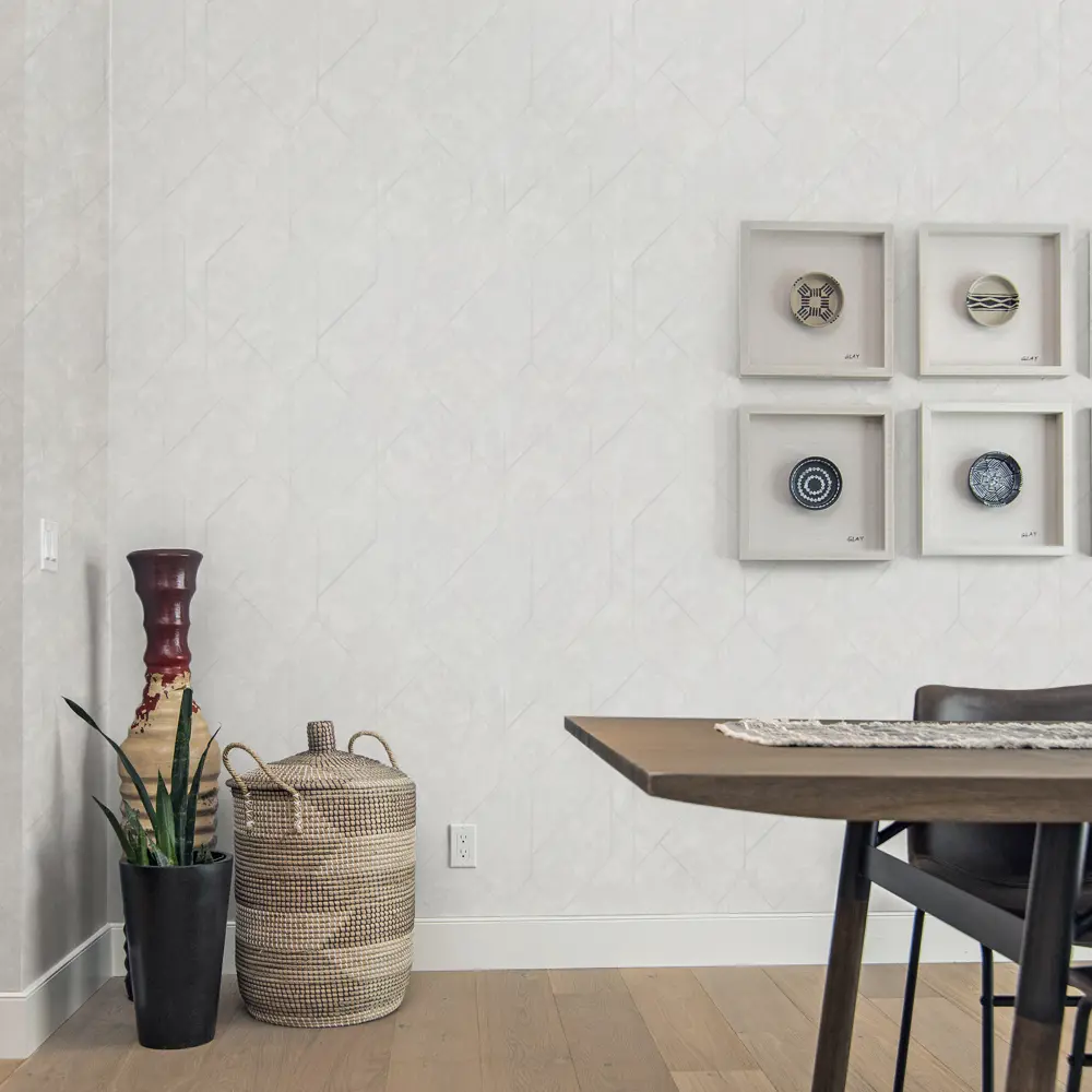 Флизелиновые обои Московская обойная фабрика Артэ белые 1.06 м 89436407 STLM-1575459 - Вид №5