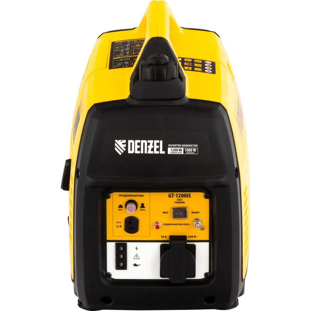 Генератор инверторный Denzel GT-1200iS, 1.2 кВт STLM-2185797 - Вид №1