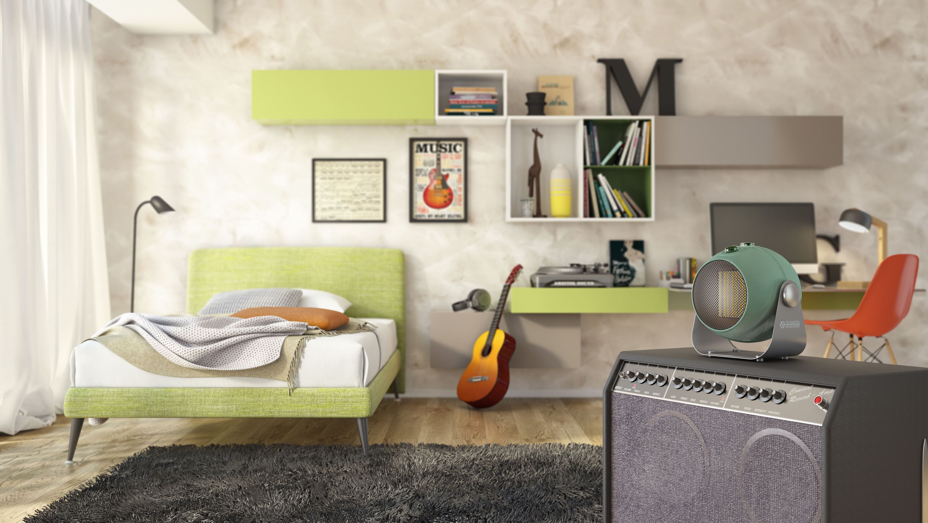 Настольный тепловентилятор OLIMPIA SPLENDID электрические обогреватели ARCH-00077338 - Вид №10