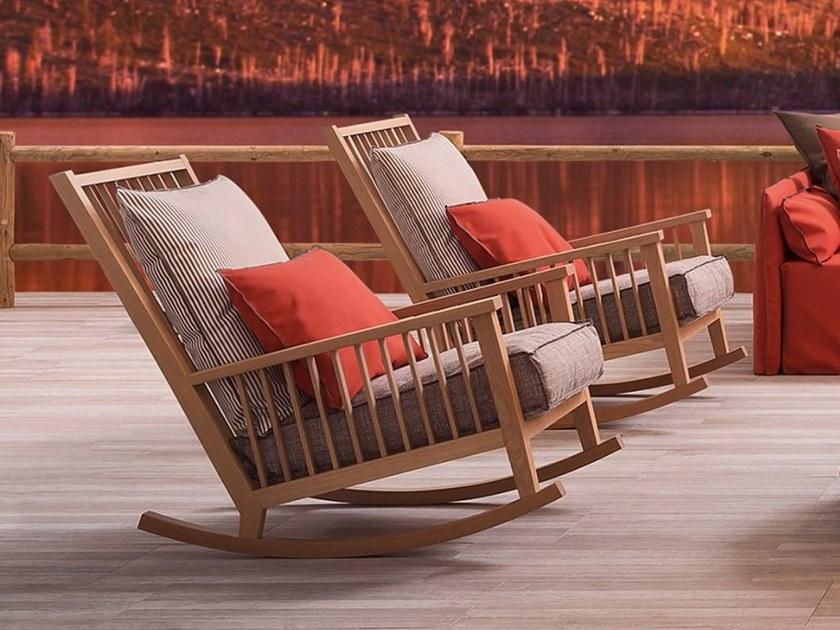 Gervasoni Садовое кресло-качалка в ироко Gervasoni outdoor sun-id-1460659 - Вид №1